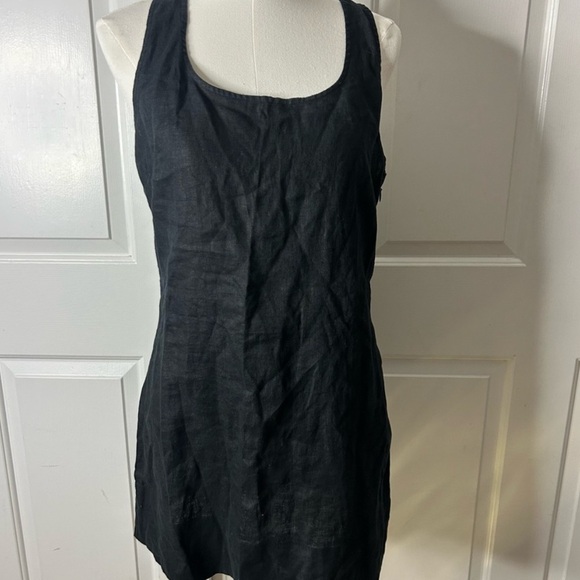 NWT Madewell Cross-Back A-Line Mini Dress in Linen - Picture 4 of 4
